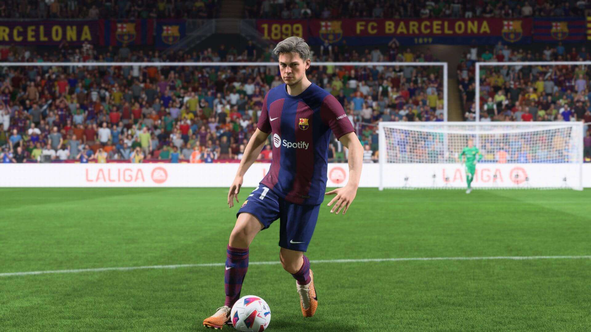 Frenkie de Jong on EA FC 24 Frenkie de Jong on EA FC 24