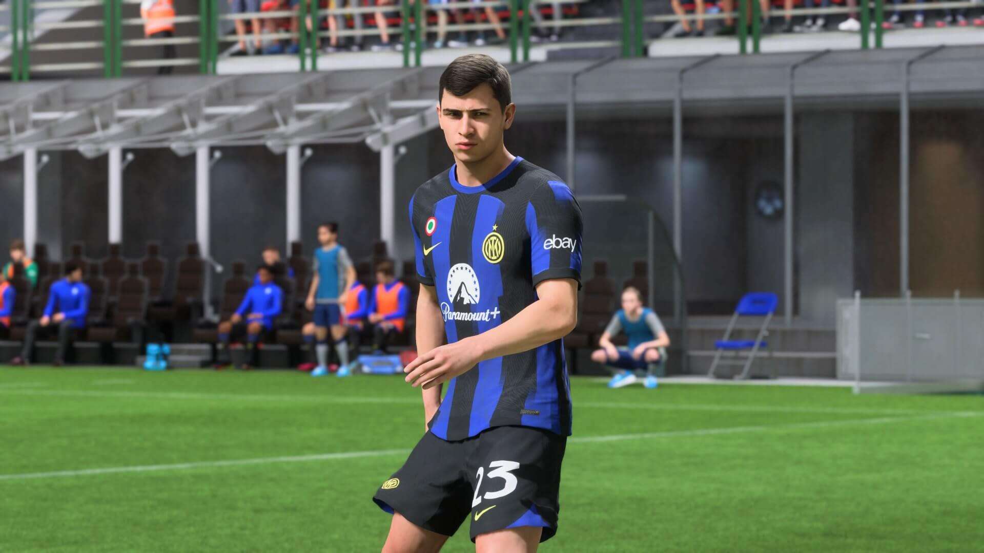 Nicolò Barella on EA FC 24 Nicolò Barella on EA FC 24