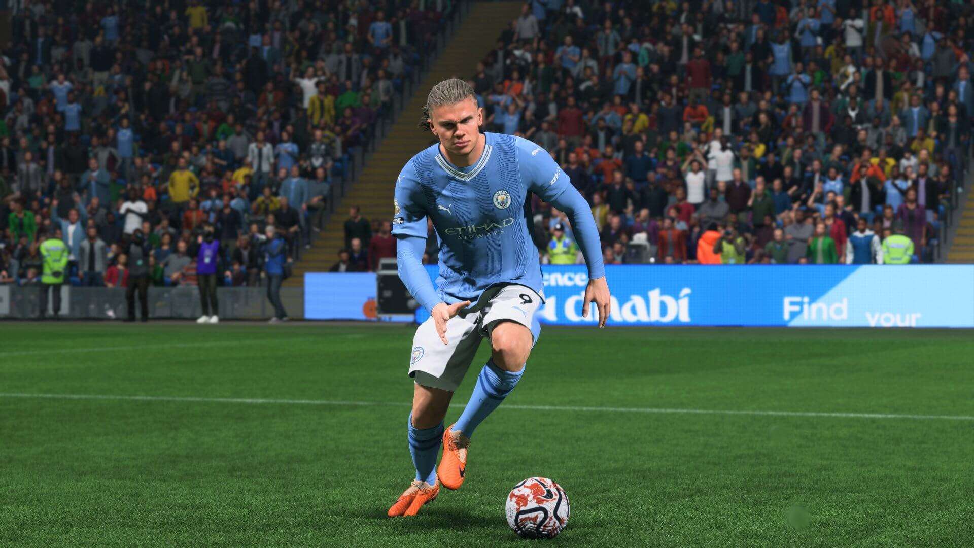Erling Haaland on EA FC 24 Erling Haaland on EA FC 24